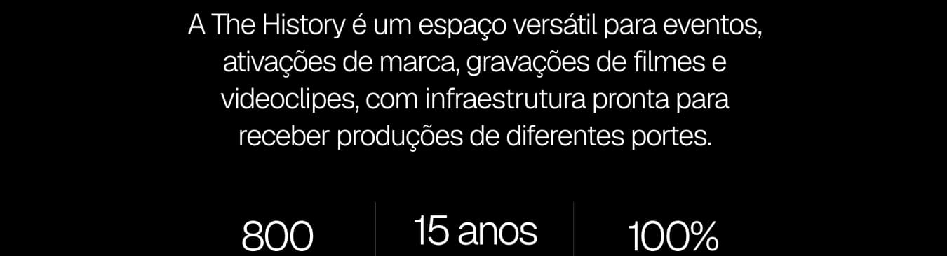 The History. detalhe do projeto