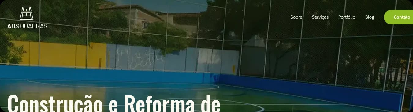 ADS Quadras. visual do projeto